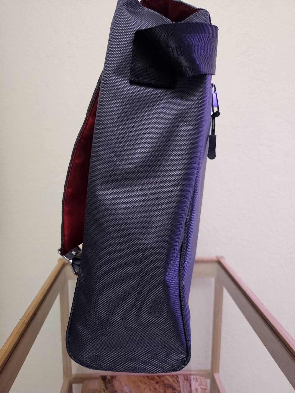 JILLMO Travel bar bag - messenger style waterproof mobile bartender bag cocktail - Picture 3 of 12